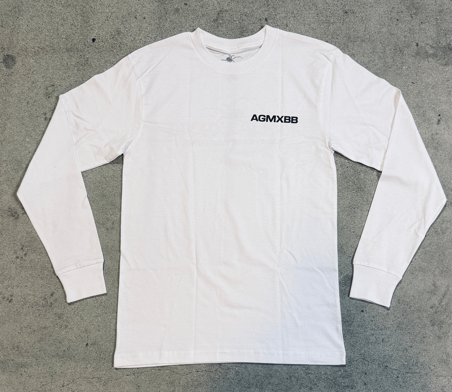 AGMXBB Black Widow White Long-Sleeve